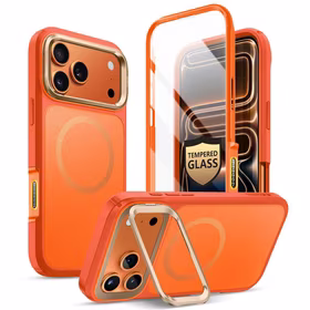 Supcase IBLSN Ares Flip MagSafe dėklas iPhone 17 Pro Max oranžinis