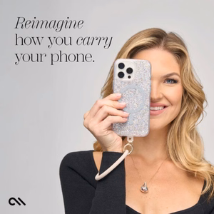Case-Mate Phone Bangle riešo dirželis telefonui, kūno spalvos