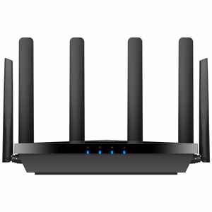 Cudy P5 belaidis maršrutizatorius Gigabit Ethernet dviejų dažnių (2.4 GHz / 5 GHz) 5G juodas