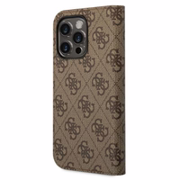 Guess GUBKP14XHG4SHW iPhone 14 Pro Max 6.7 "ruda / ruda knyga 4G Vintage Gold Logo