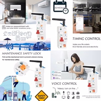 TUYA išmanusis jungiklis, 1P, Wi-Fi, RS485, 63A