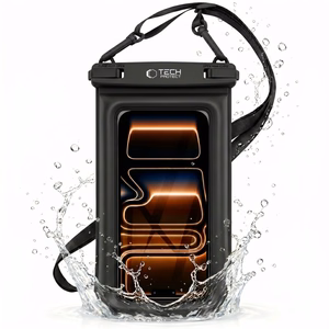 Tech-Protect UWC7 vandeniui atsparus dėklas 6,9" - juodas