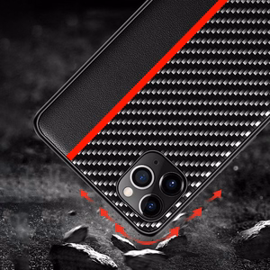 Tel Protect ANGLIES dėklas Xiaomi Redmi Note 10 5G juodas su raudona juosta