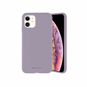 Mercury Silicone dėklas, skirtas iPhone 11, violetinis