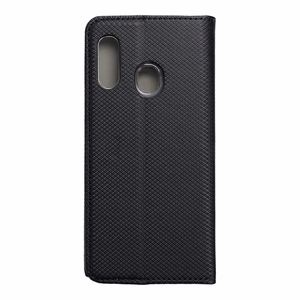 Išmanus dėklas telefonui (m) SAMSUNG A20e - juodas (m)