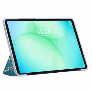 TechProtect SmartCase deklas Samsung Galaxy Tab A9+ / A11+ Plus 11.0 X210 / X215 / X216 / X230 / X235 / X236 - Melynas ir baltas