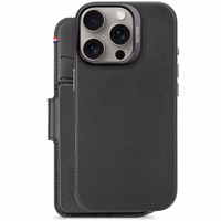 Decoded odinis nuimamas piniginės dėklas su MagSafe ir pinigine iPhone 16 Pro - juodas