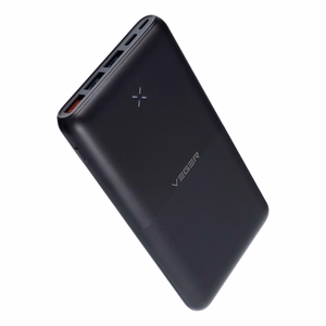 Išorinė baterija VEGER 20000 mAh PD QC3.0 3A 20W S22 (W2060) juoda