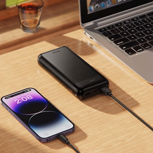 Išorinis akumuliatorius Hoco J153A, 20000 mAh, 2 A, 10 W, juodas