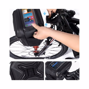 WILDMAN дорожная сумка для руля велосипеда с молнией WILDMAN GS9 3L черная