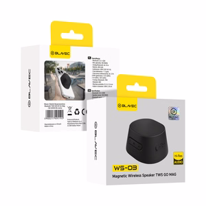 Blavec nešiojamas Bluetooth garsiakalbis TWS WS-03 Go Mag 5W (WS03-B) juodas