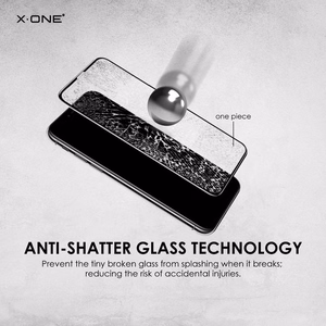 X-ONE Full Cover Extra Strong Matte - for iPhone 12 Pro Max tempered glass 9H