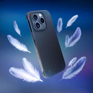 3mk Just20g Matinis dėklas iPhone 16 Pro - matinė juoda