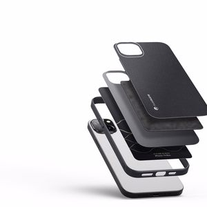 Dux Ducis Fino nailoninis dėklas telefonui iPhone 14 Plus juodas