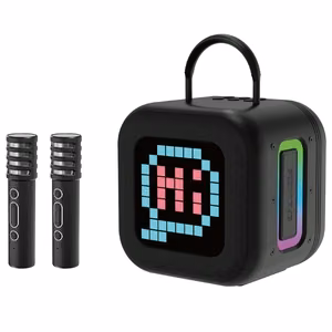 Blavec портативная Bluetooth колонка WS-09 Karaoke Fun - 10W с 2 микрофонами и дисплеем (WS09-2MB) черный