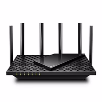TP-Link Archer AX72 belaidis maršrutizatorius Gigabitinis eternetas Dviguba juosta (2,4 GHz / 5 GHz) Juoda
