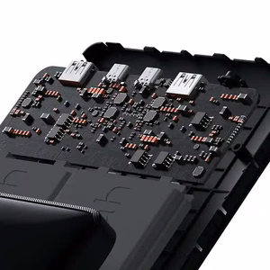 Išorinė baterija Baseus Blade 20000mAh 2xUSB, 2xUSB-C + kabelis USB-C 100W (juoda)