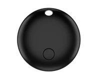 Setty lokatorius FindMy round TFO TAG 01 black + etui