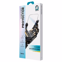 Apsauginis stiklas (m) Benks Arc Shield pilno dengimo iPhone 15 Pro - juodas (m)