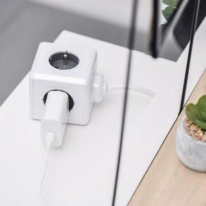 Įkroviklis Forcell + "USB-C (Type-C) to USB-C (Type-C)" (1xUSB-C 3A 25W) baltas