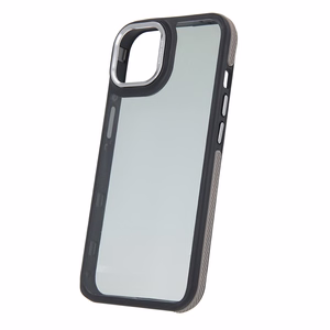 Crystal juodas dėklas for Xiaomi Redmi Note 14 5G (Global) pilkas