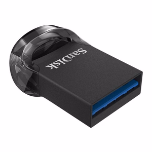 SanDisk Ultra Fit USB atmintukas 128 GB USB A tipo 3.2 Gen 1 (3.1 Gen 1) Juoda