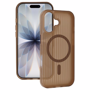 Tel Protect Twist Magsafe dėklas skirtas Iphone 17 Pro kavos rudas