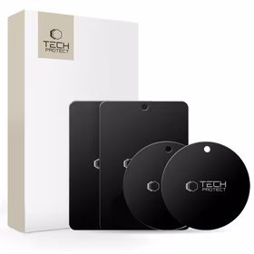 TECH-PROTECT METALPLATE MAGNETIC CAR MOUNT 4-PACK JUODAS