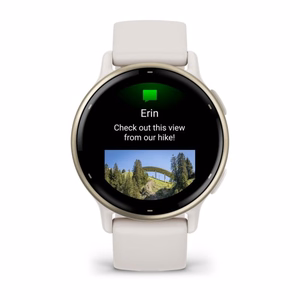 Išmanusis laikrodis Garmin Vivoactive 5 dramblio kaulo/auksinis 010-02862-11