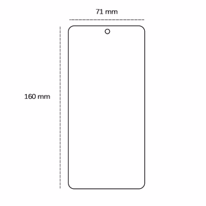 Защитное стекло 2,5D Realme 12 5G