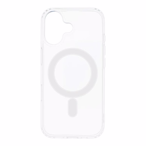 CLEAR MAG COVER (MID) magnetinis dėklas telefonui, suderinamas su MagSafe, skirtas IPHONE 17, skaidrus