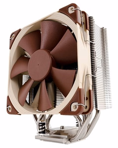 Noctua NH-U12S kompiuterio aušinimo komponentas procesoriaus aušintuvas 12 cm rudos spalvos, nerūdijantis plienas