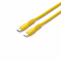 COLORUM laidas USB-C - USB-C 1,8m 3A CK60-CC-05 xYellow