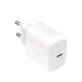 Puro PROLITE 20W USB-C sieninis įkroviklis - baltas