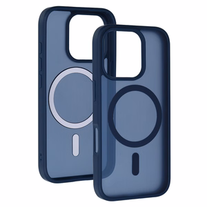 Tel Protect Aura Matte Magsafe Case for Iphone 15 Pro navy