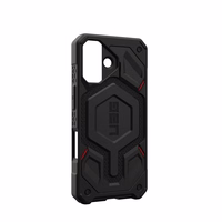 UAG Urban Armor Gear dėklas MONARCH PRO suderinamas su MagSafe iPhone 17 kevlaras juodas