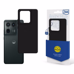 3mk Matt Case for Motorola Moto Edge 50 Ultra - Black