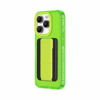 Amazing Thing Titan Pro Neon Mag piniginės dėklas 10FT IP156.1PTWGN Iphone 15 Pro žalia su stovu