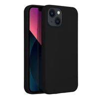 Silikoninis dėklas telefonui iPhone 13 mini juodas
