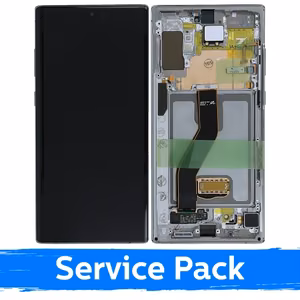 Ekranas skirtas Samsung N975 Note 10 Plus su rėmeliu / Aura Glow / (Service Pack)