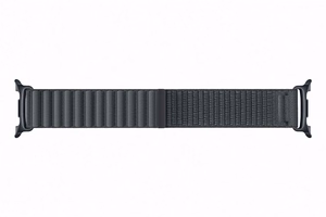 Juodas „Samsung SVL32SK Fabric Band“ medžiaginis laikrodžio dirželis (S/M), skirtas „Galaxy Watch9“ ir „Galaxy Watch8“