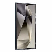 Audi IML Siuvinėjimo raštas Magnetinis dėklas telefonui S24 Ultra S928 pilkas/pilkas kietas dėklas AU-IMLMS24U-Q5/D3-GY