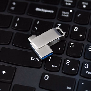 Goodram USB ir USB-C atmintinė, 64 GB, sidabrinė