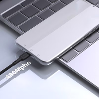 Dudao L9T 5A USB-A - USB-C kabelis 1m - juodas