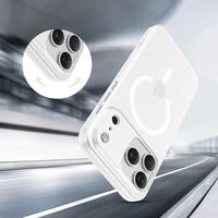 Tech-Protect MagSlim Magnetinis dėklas telefonui iPhone 17 Pro - matinė balta