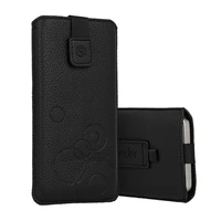 WONDER Deko dėklas (Dydis XXL) Samsung S25 Ultra/S24 Ultra/M35/M23/A16 5G/Xiaomi Redmi 14C juodas