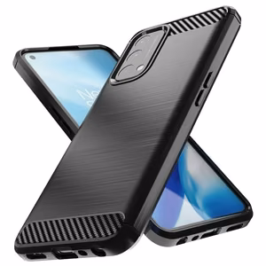 Carbon Case гибкий чехол для OnePlus Nord N200 5G чёрный
