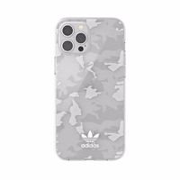 Adidas OR SnapCase Camo dėklas telefonui iPhone 12 Pro Max - skaidrus