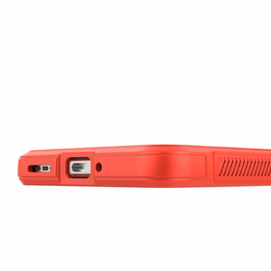 Magic Shield dėklas telefonui Xiaomi Redmi Note 12 5G / Poco X5 5G lankstus šarvuotas dėklas raudona