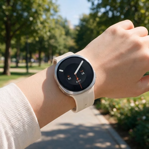 Tech-Protect Silicone Evo dirželis, skirtas „Samsung Galaxy Watch 40/44/46 mm“ – smėlio spalvos